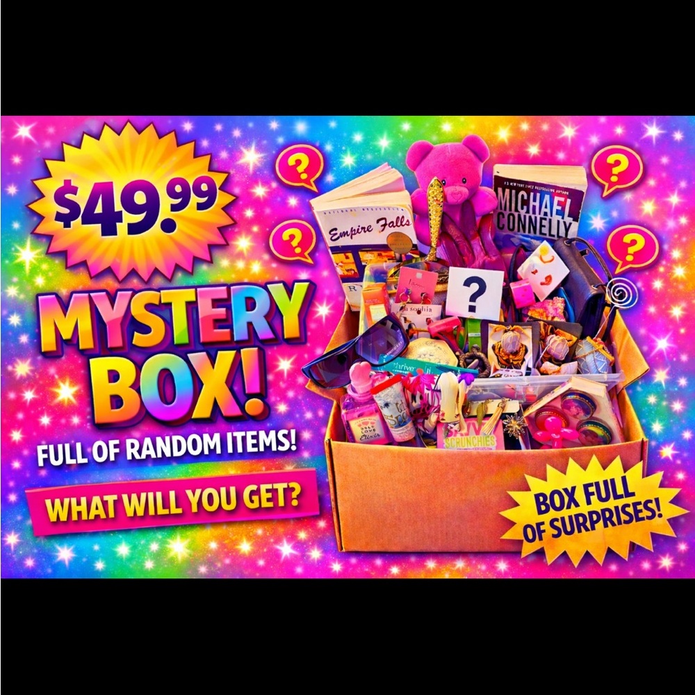5lb MYSTERY BOX BUNDLE SET MULTIPLE SMALL MEDIUM LARGE ACCESSORIES TRINKETS